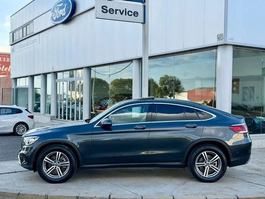 Usado Mercedes GLC220 194 CV (142 kW) 2021 Gris SUV