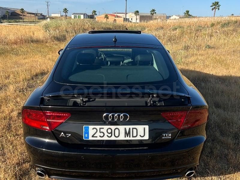 Usado Audi A7 Sportback 313 CV (230 kW) 2013 Negro Utilitario
