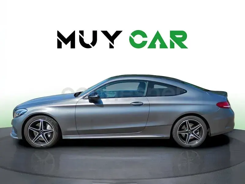 Usado Mercedes C43 AMG 367 CV (269 kW) 2017 Gris / plata Coupe