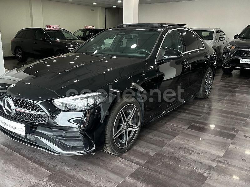 Usado Mercedes C300e 313 CV (230 kW) 2024 Negro Berlina