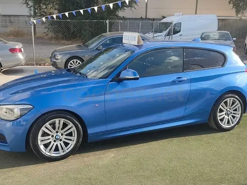 Usado BMW 116 116 CV (85 kW) 2014 Azul Utilitario