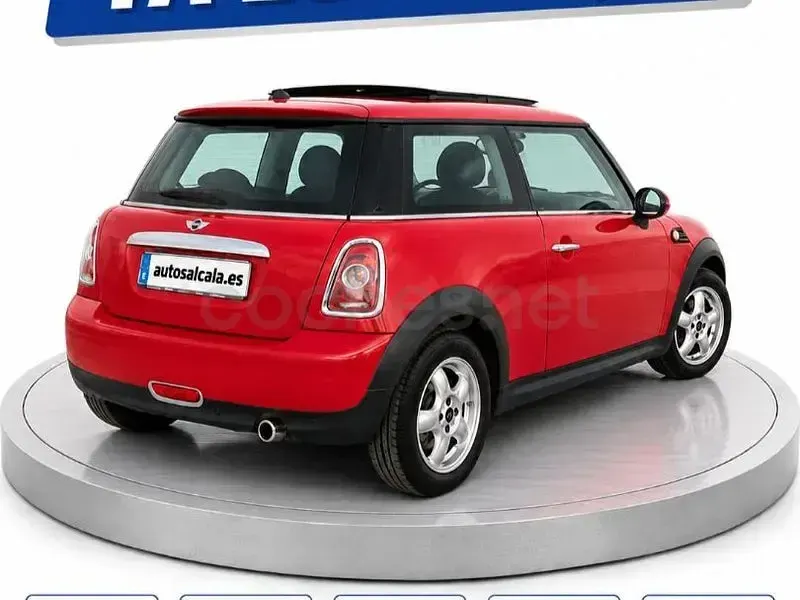 Usado Mini ONE 95 CV (69 kW) 2009 Granate Utilitario