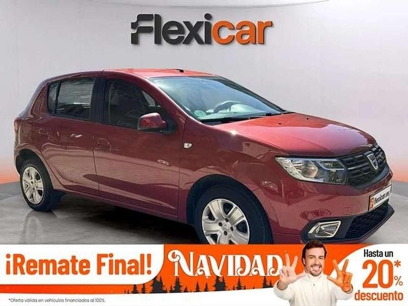Rojo Usado 2017 Dacia Sandero Lauréate Utilitario | 11.090 € (Precio justo) - Imagen 1/4