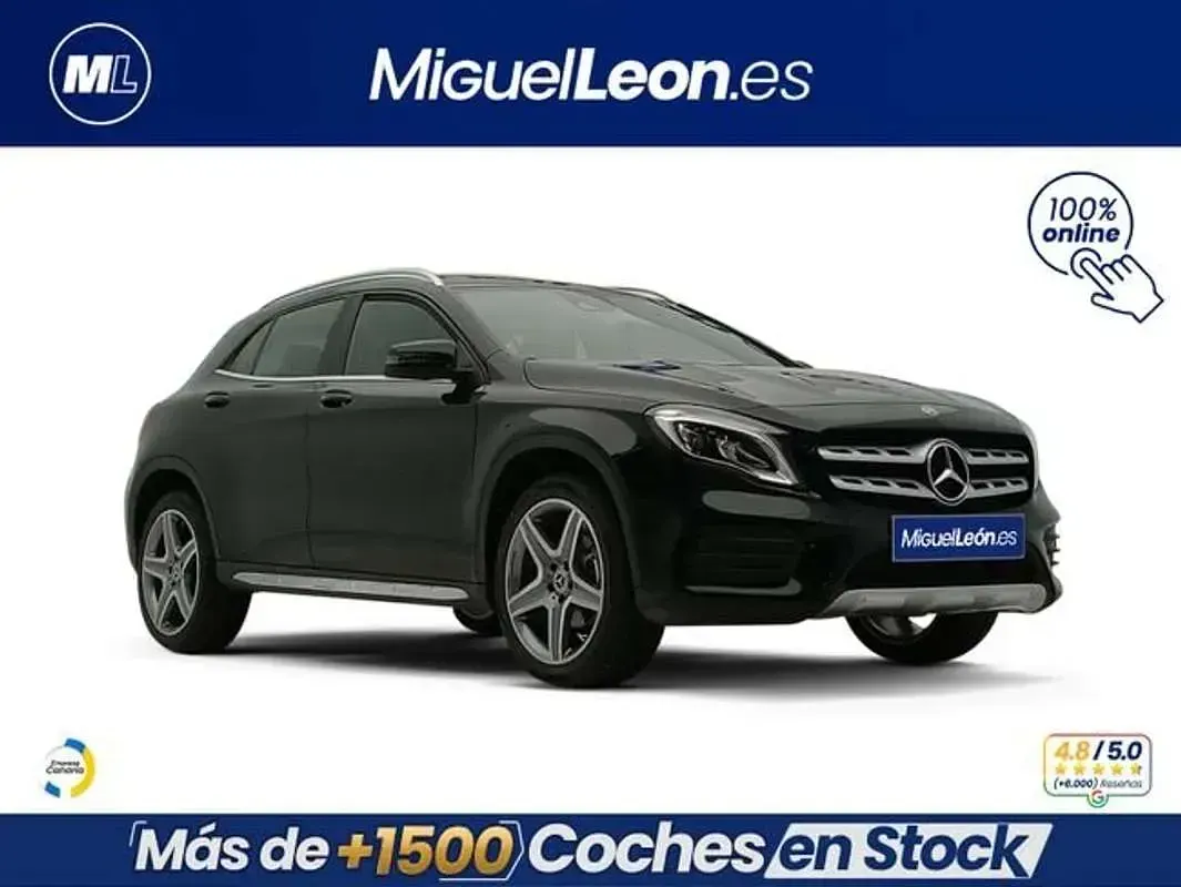 Usado Mercedes GLA180 122 CV (89 kW) 2018 Negro SUV
