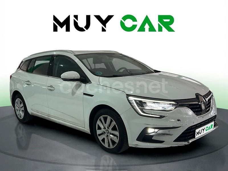 Blanco Usado 2021 Renault Mégane GrandTour Business Familiar | 13.490 € (Precio justo) - Imagen 1/4
