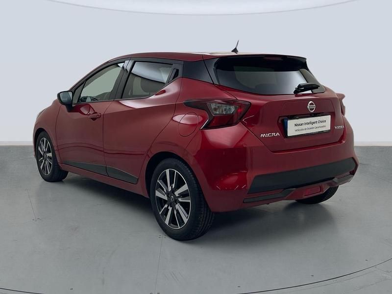 Usado Nissan Micra 92 CV (67 kW) 2021 Rojo