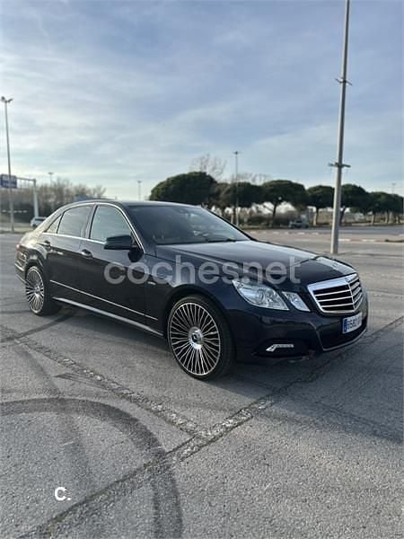 Usado Mercedes E350 Avantgarde 231 CV (169 kW) 2009 Azul Berlina