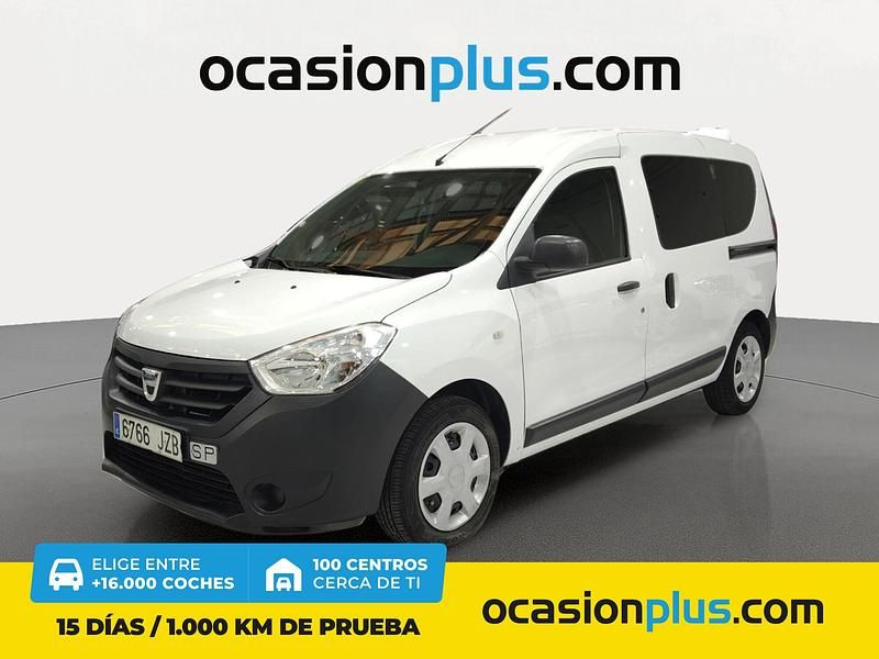 Blanco Usado 2017 Dacia Dokker Ambiance Monovolumen | 10.990 € (Precio justo) - Imagen 1/4