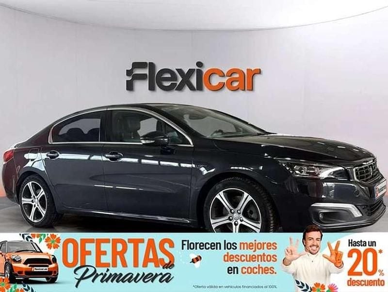 Usado Peugeot 508 SW GT 181 CV (133 kW) 2017 Negro Familiar