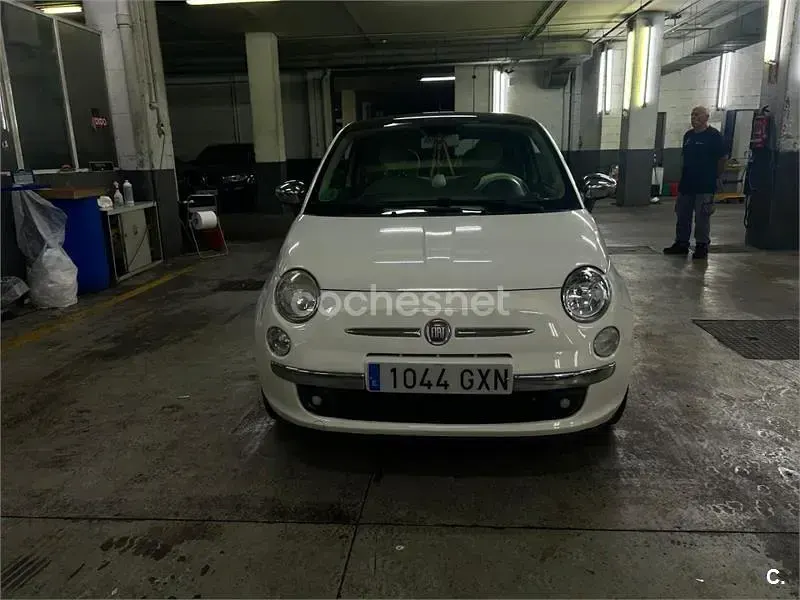 Usado Fiat 500 Pop 69 CV (50 kW) 2010 Blanco Berlina
