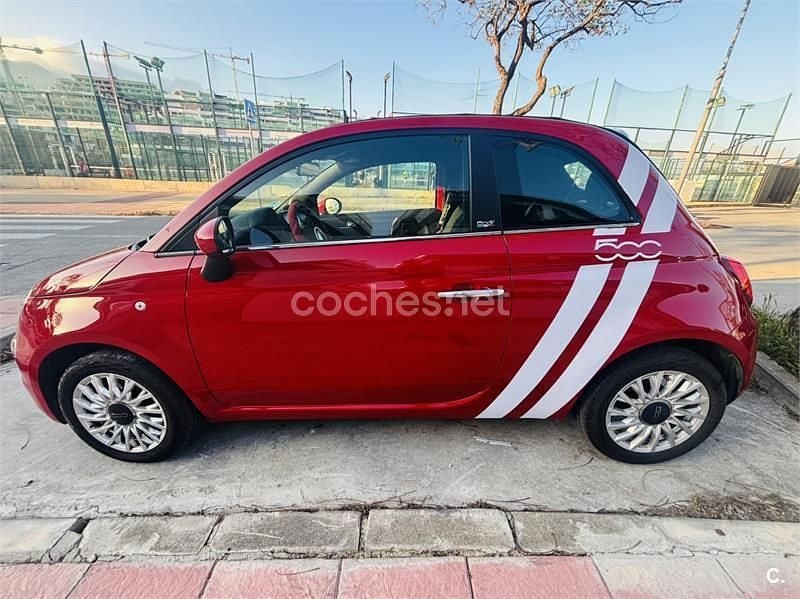 Usado Fiat 500 70 CV (51 kW) 2024 Rojo Berlina