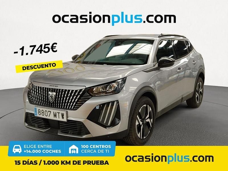 Gris / plata Usado 2024 Peugeot 2008 Allure SUV | 18.900 € (Precio justo) - Imagen 1/4