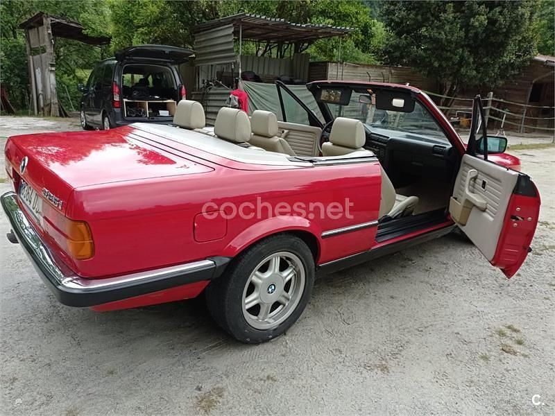 Usado BMW 325 170 CV (125 kW) 1987 Rojo Descapotable