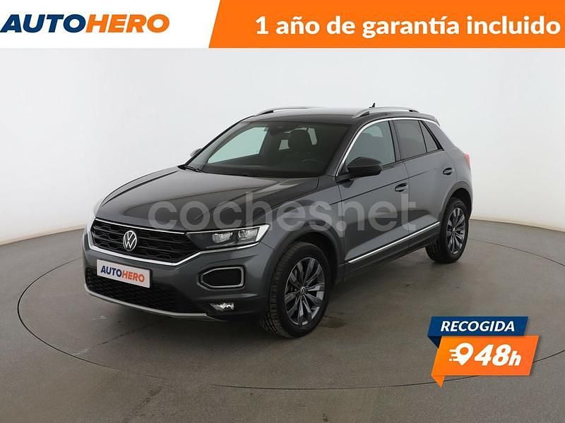 Gris Usado 2021 VW T-Roc Sport SUV | 25.299 € (Precio justo) - Imagen 1/3