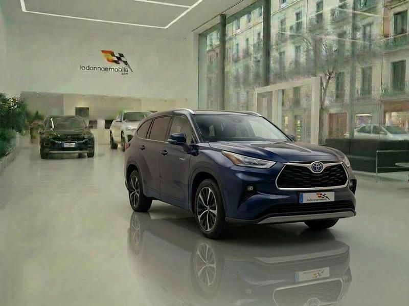 Usado Toyota Highlander Luxury 247 CV (181 kW) 2022 Azul SUV