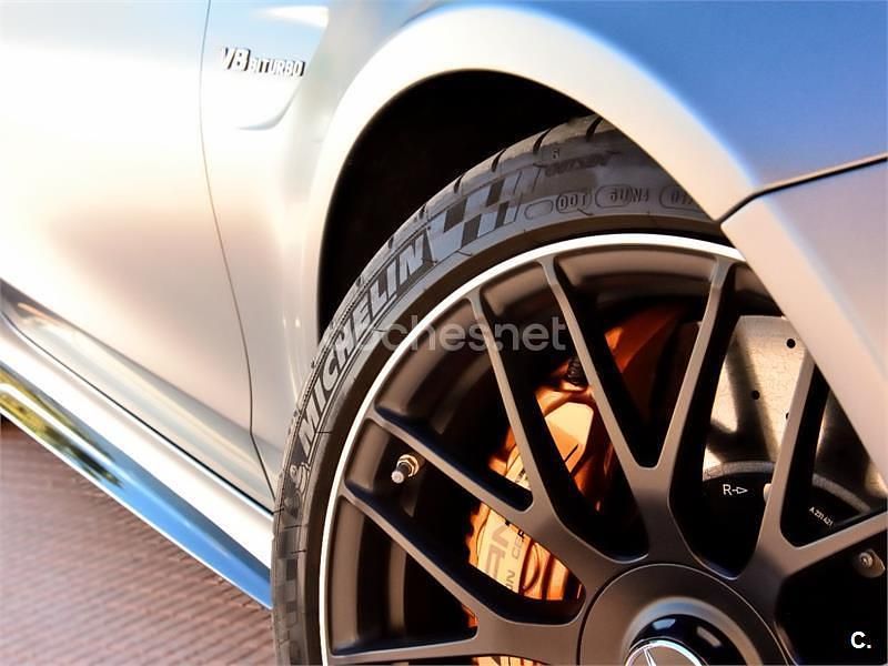 Usado Mercedes C63S AMG 510 CV (375 kW) 2023 Gris / plata Coupe