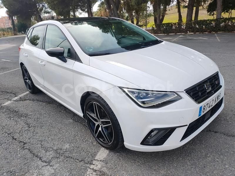 Usado Seat Ibiza FR 95 CV (69 kW) 2019 Blanco Berlina
