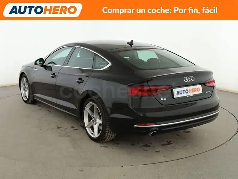 Usado Audi A5 Sportback Advanced Plus 150 CV (110 kW) 2019 Negro Utilitario