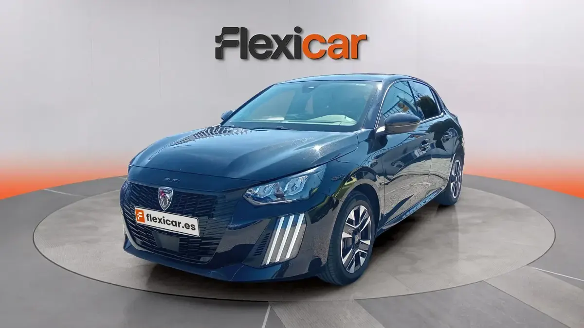 Usado Peugeot 208 Allure 100 CV (73 kW) 2025 Negro Utilitario