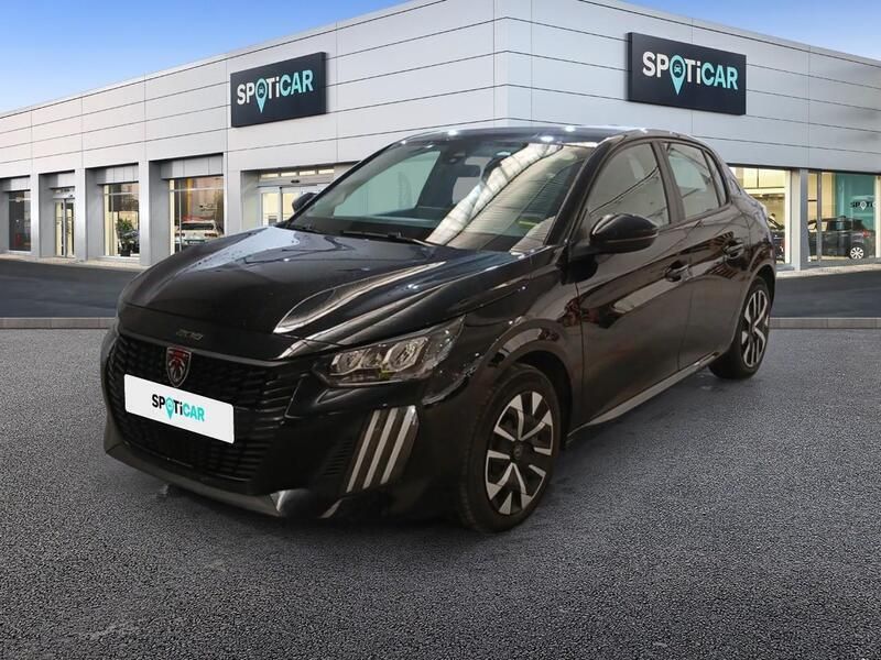 Negro Usado 2024 Peugeot 208 Active Utilitario | 15.990 € (Precio justo) - Imagen 1/3