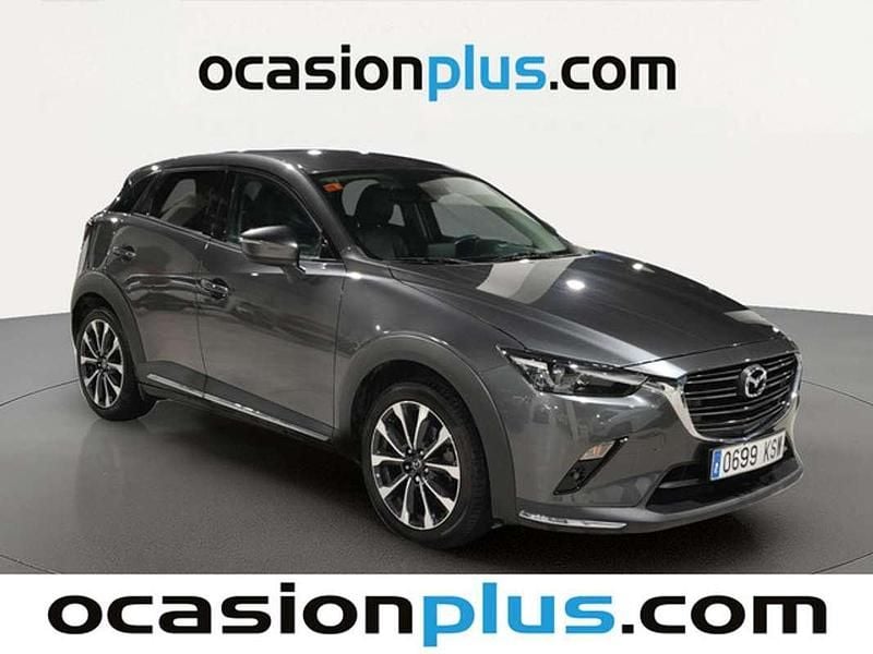 Usado Mazda CX-3 121 CV (88 kW) 2019 Gris SUV