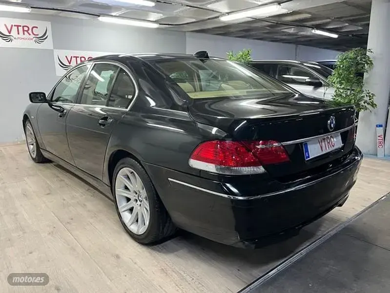 Usado BMW 730 231 CV (169 kW) 2007 Negro Berlina