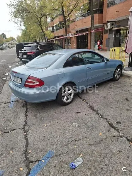 Occasion Mercedes CLK240 Avantgarde 170 PK (125 kW) 2002 Blauw Coupé