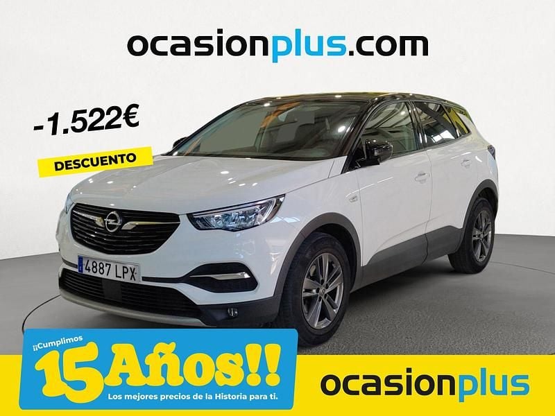 Blanco Usado 2021 Opel Grandland X SUV | 16.750 € (Precio justo) - Imagen 1/4