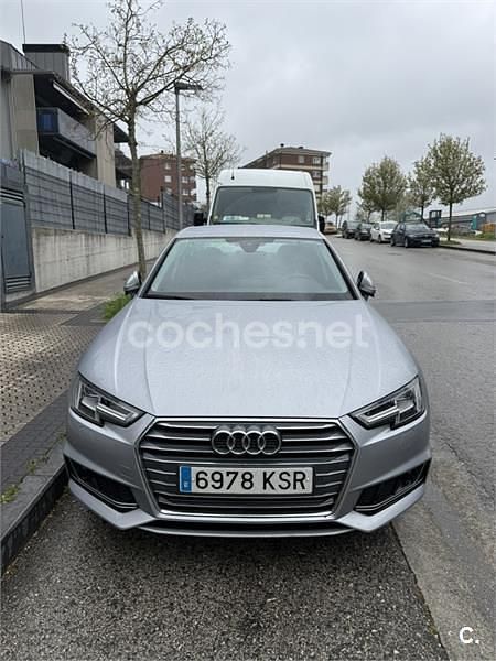 Usado Audi A4 S-Line 190 CV (139 kW) 2018 Gris / plata Berlina