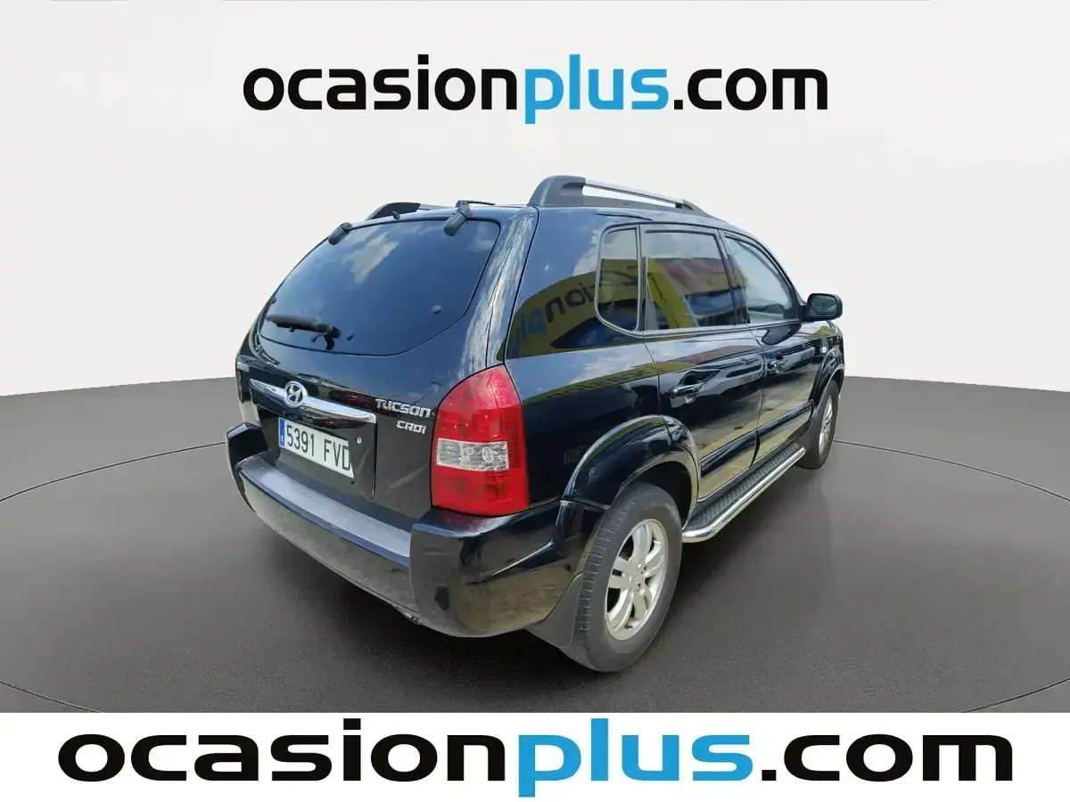 Usado Hyundai Tucson Comfort 140 CV (102 kW) 2007 Negro SUV