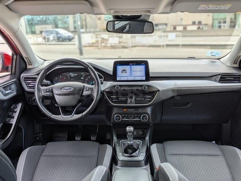 Rojo Usado 2020 Ford Focus Titanium Familiar | 13.300 € (Precio justo) - Imagen 1/4