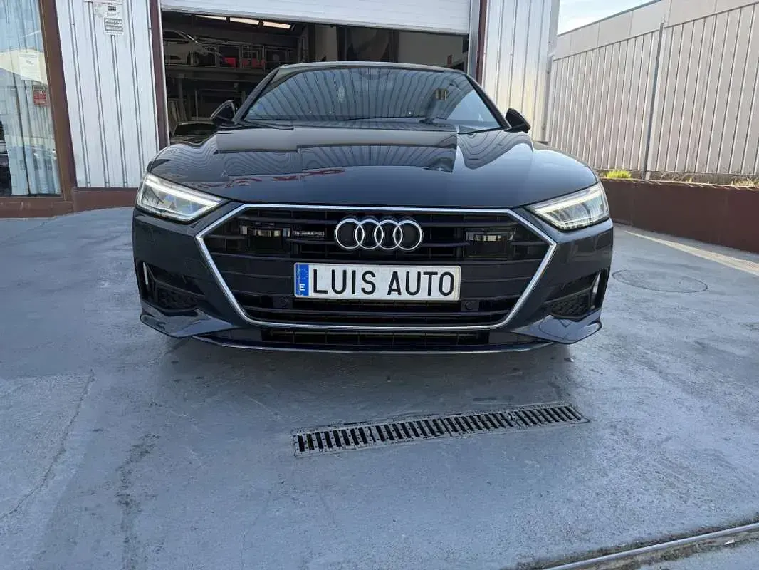 Usado Audi A7 Sportback S-Line 286 CV (210 kW) 2018 Gris Utilitario