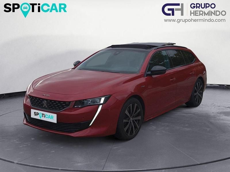 Usado Peugeot 508 GT-line 225 CV (165 kW) 2020 Rojo Familiar