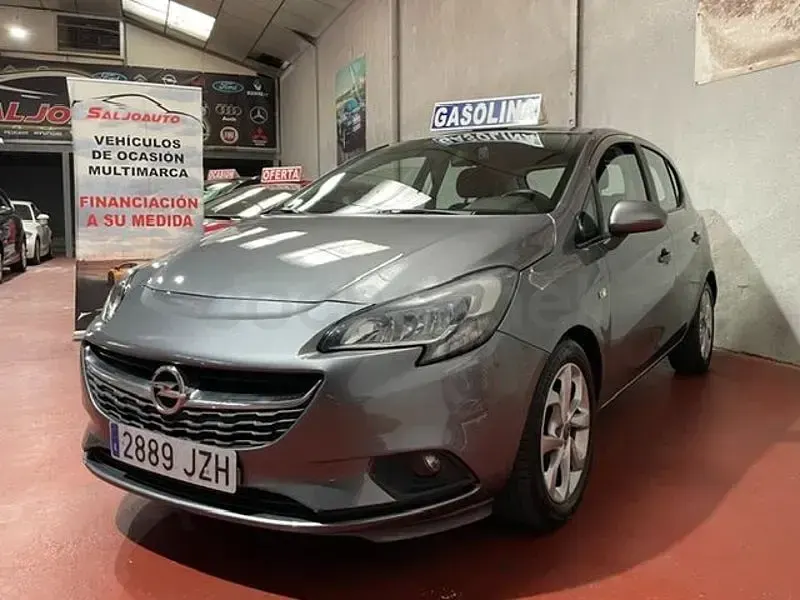 Usado Opel Corsa Selective 90 CV (66 kW) 2017 Gris / plata Utilitario