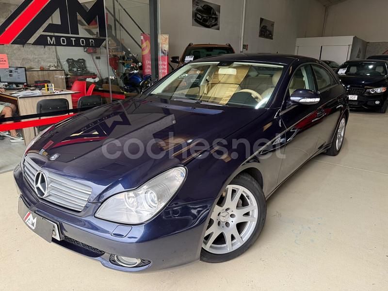 Azul Usado 2007 Mercedes CLS350 Berlina | 11.900 € (Precio justo) - Imagen 1/4