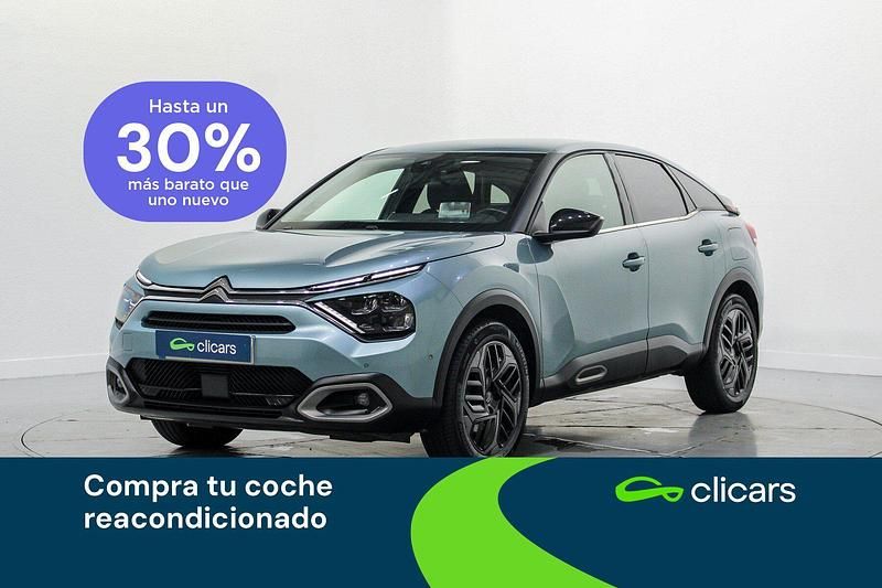 Azul Usado 2021 Citroën C4 PureTech | 13.490 € (Precio justo) - Imagen 1/4