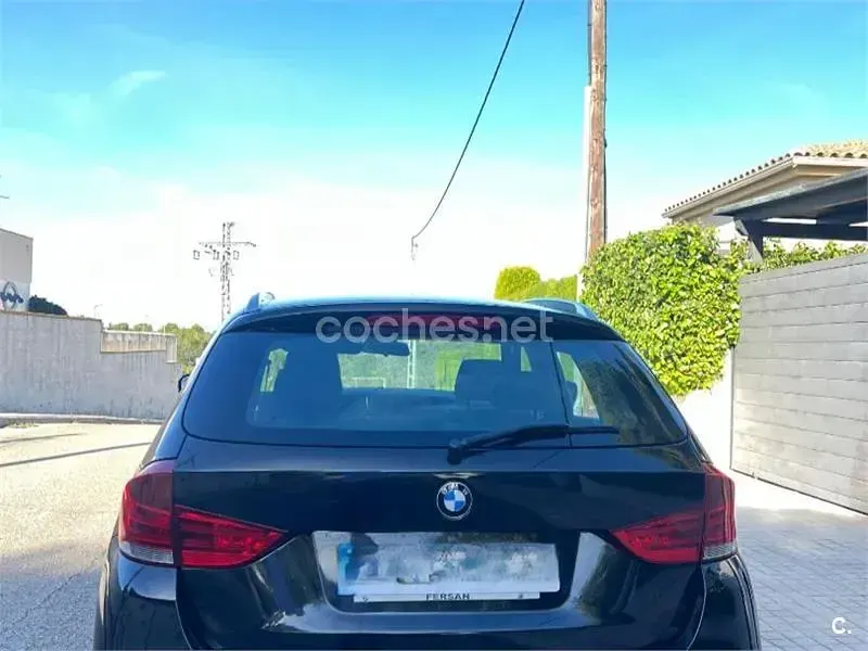 Usado BMW X1 143 CV (105 kW) 2012 Negro SUV