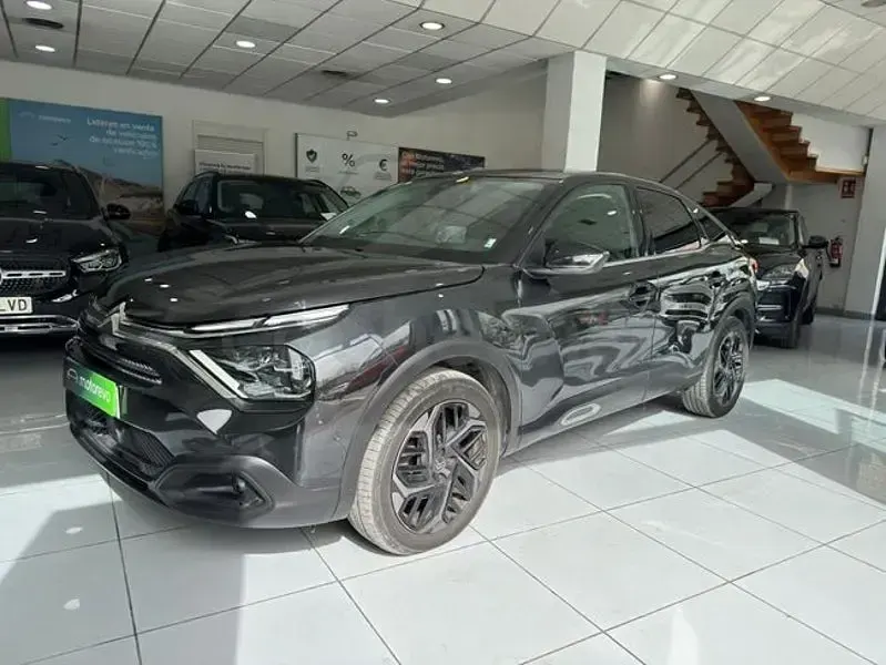 Usado Citroën C4 PureTech 130 CV (95 kW) 2021 Negro Berlina