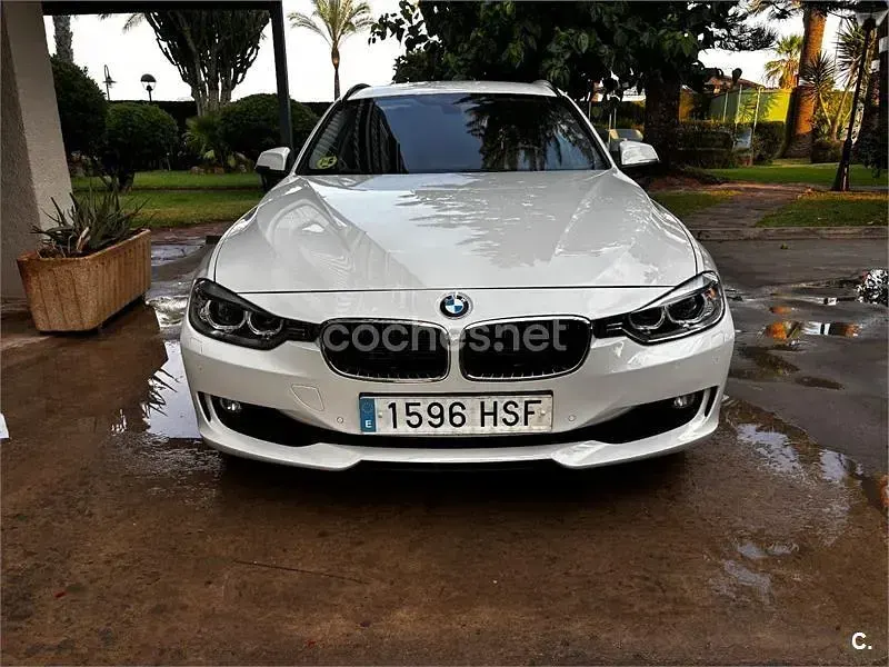 Usado BMW 320 184 CV (135 kW) 2013 Blanco Familiar