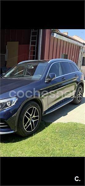 Usado Mercedes GLC220 170 CV (125 kW) 2019 Azul SUV