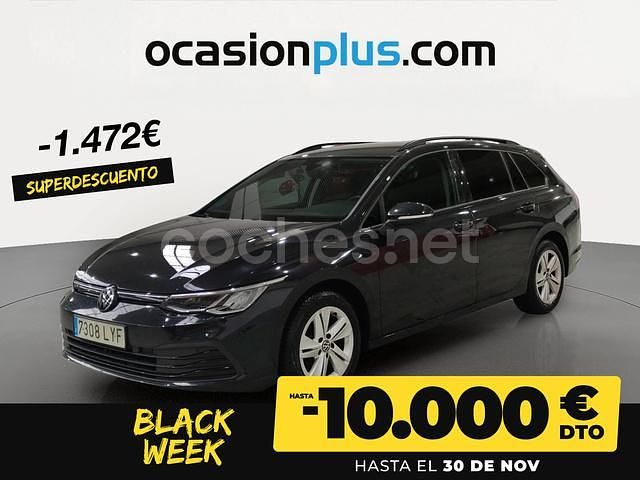 Negro Usado 2021 VW Golf VIII Life Familiar | 16.200 € (Super precio) - Imagen 1/4