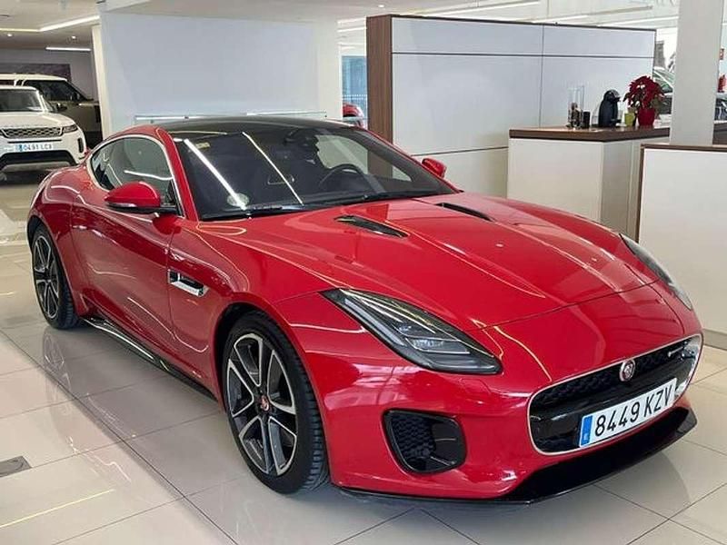 Rojo Usado 2019 Jaguar F-Type R-Dynamic Coupe | 45.000 € (Caro) - Imagen 1/4