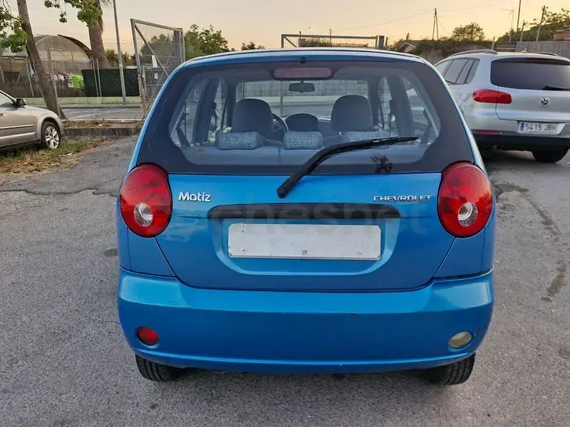Usado Chevrolet Matiz 65 CV (47 kW) 2008 Azul Utilitario