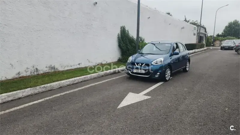 Usado Nissan Micra Tekna 98 CV (72 kW) 2013 Verde Utilitario