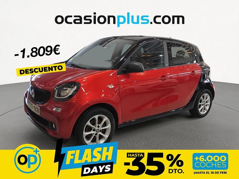 Usado Smart ForFour 90 CV (66 kW) 2018 Rojo Utilitario