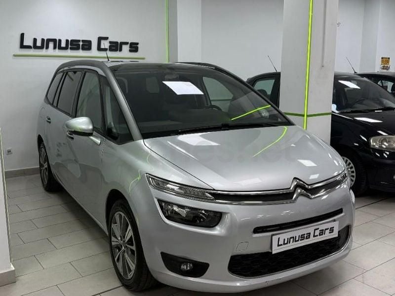 Usado Citroën Grand C4 Picasso Shine 120 CV (88 kW) 2016 Gris / plata Monovolumen