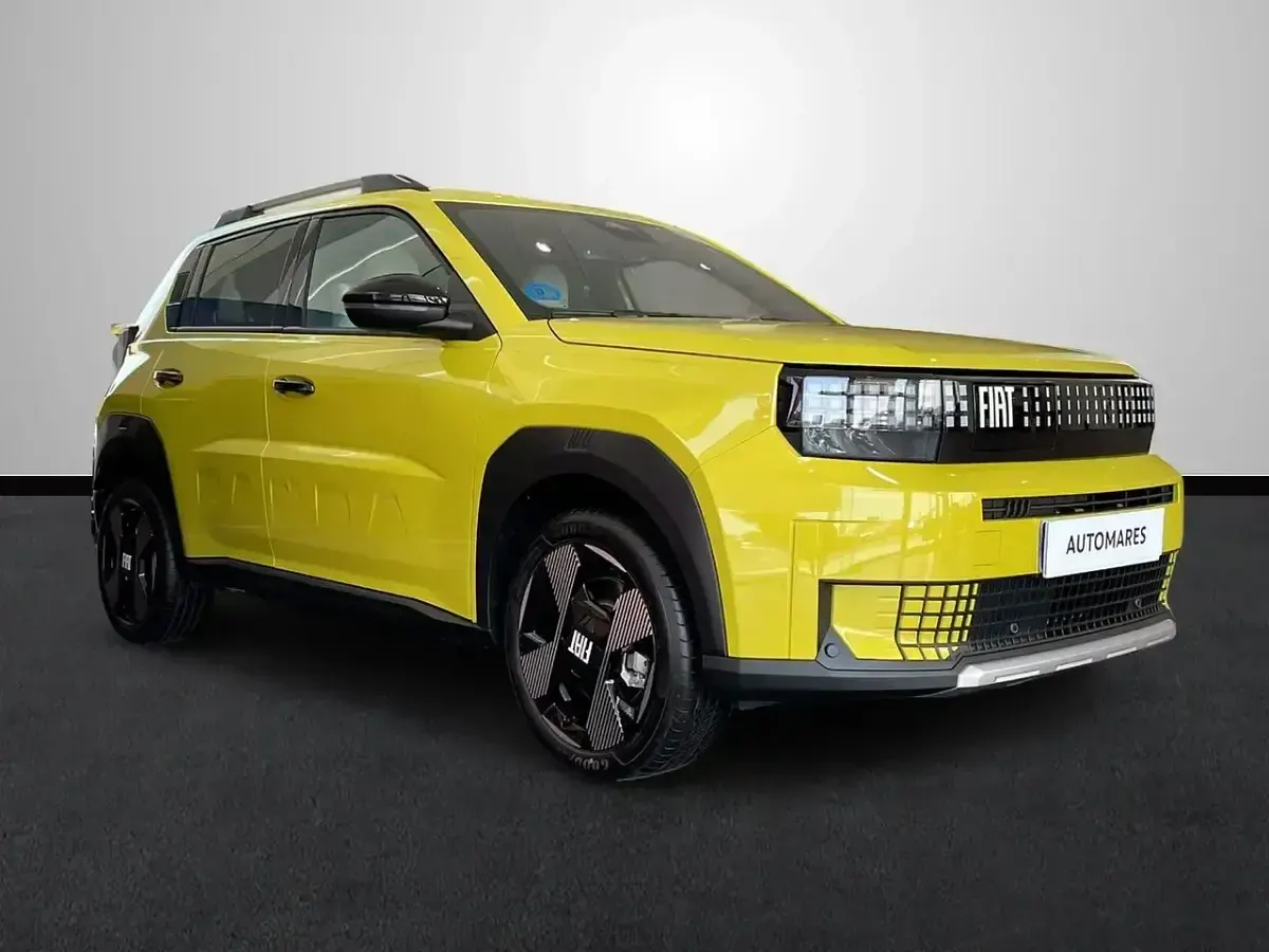 Nowe Fiat Grande Panda La Prima 82 kW (112 KM) 2025 Żółty Hatchback