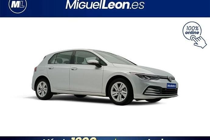 Usado VW Golf VIII Life 110 CV (80 kW) 2021 Gris Utilitario