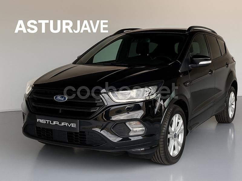 Negro Usado 2018 Ford Kuga ST-Line SUV | 17.490 € (Precio justo) - Imagen 1/4