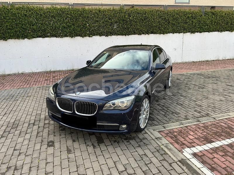 Usado BMW 730L 258 CV (189 kW) 2012 Azul Berlina